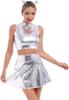 Amazon Disfraz de Astronauta Espacial de Halloween Hermosa Niña Cosplay Planeta Plata Hombre de Hojalata Uniforme Traje de Actuación