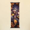Jogo Original Deus Gan Yu Personagem Ensolarado Esculpido Eixo Pendurado Pintura Pintura Decorativa Mural Oito Deuses Cartaz da Comic-Con Pendurado Pintura Pendurada