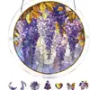 Nova Decoração de Janela Pendurada Captadora de Luz de Quebra-Cabeça Acrílico da Amazon, Cena Colorida do Rio Moonlight, Decoração de Janela de Jardim 8