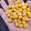 Cuentas de rueda de topacio, cuentas dispersas de jade, aceite de pollo, cuarzo, jade, hebilla, cuentas de ábaco, accesorios de passepartout, cuentas hechas a mano