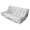 Cama para perro tipo sofá perezoso humano, adecuada para acostarse y dormir, doble tatami, plegable grande, para balcón, dormitorio, sofá pequeño, sala de estar