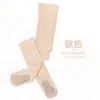 Meias de Dança Infantis Primavera e Outono Finas Meias Básicas para Meninas Meias Antiderrapantes Alunos Prática Teste Profissional Meias Levanta-Bumbum Gato