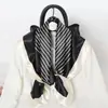 Lenço Grande 90 Lenço de Cetim Lenço Europeu e Americano Imitação de Seda Lenço da Moda Versátil Explosões Tendência Lenço de Mãe lenço