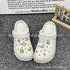Adecuado para Accesorios para Zapatos Clog DIY Hebilla Desmontable para Zapatos Accesorios Flor para Zapatos Aguacate Cisne Pequeña Fragancia Hebilla para Zapatos Clog