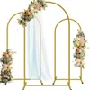 Suporte de Arco de Casamento Suporte de Fundo Moldura de Boas-Vindas Portão da Lua Redondo Metal Arte em Ferro Moldura Arqueada