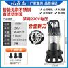 Bomba sumergible de acero inoxidable para corte de aguas residuales CC 48v60v72v bomba para coche de batería bombeo de fosa séptica riego agrícola riego