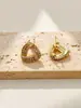 Pendientes Triangulares de Zirconia de Gama Alta, Modernos y Versátiles, Accesorios de Viaje con Diseño de Nicho