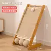 Arranhador de gato vertical em forma de L, brinquedo para gatos, evita arranhar o sofá, suprimentos para animais de estimação, não solta detritos, durável