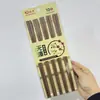 Nuevo producto Cocina Música A451 sándalo rojo palillos pura salud natural hogar protección ambiental alta calidad palillos palillos de madera 10 pares