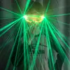 Óculos de Laser Verde Óculos de LED Habilidosos em Tecnologia Performance de Dança a Laser Óculos Luminosos Festa de Música Eletrônica em Bar