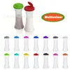Venta Caliente Transfronteriza de Amazon Botella Aspersora de 2 Piezas Botella de Plástico para Condimentos Aspersor de Polvo Botella para Especias Pimienta
