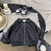 Chaqueta de Cuero para Niños 2026 Otoño Nuevo Estilo Conjunto de Otoño para Niños Chaqueta Moderna Genial para Bebé Moda Elegante para Niños