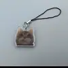 Comida Gato Cabeza Plátano Gato Expresión Llavero Rojo de Internet Escultura de Arena Gato Kuso Pequeño Libro Rojo Explosiones Colgante Mochila