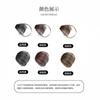 Flequillo de aire de cabello humano real completo, peluca para la cabeza de mujer, flequillo postizo 3D natural para la frente, peluca de flequillo recto sin costuras de estilo francés
