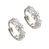 Pendientes Flor de Melocotón 2023 Nuevas Explosiones Hebilla de Oreja de Moda Pendientes de Circonita Diseño de Nicho Femenino Regalo de Tanabata para Novia