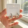 Aretes de Plata S925 Estilo Fragante Perla Asimétricos Estilo Natural Tranquilo Personalidad Temperamento Combinación Total Simples Aretes de Amor