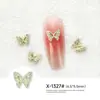 Acessórios de Nail Art Borboleta Mistos Estilo Novo Celebridade da Internet Inspirado no Ins, Formas Tridimensionais Grandes e Pequenas, Acessórios de Decoração de Unhas DIY