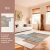 Alfombra Minimalista para Sala de Estar Alfombra para Sofá y Mesa de Café Nueva Impermeable Resistente a Manchas Fácil de Cuidar Alfombra Sencilla para Dormitorio