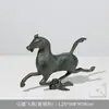 Nuevo Adorno de Caballo de Resina Retro Estilo Chino para Sujetalibros de Estudio, Estantería, Escritorio, Decoración Creativa de Animales para Sujetalibros