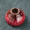 Horno cambio cerámica taza individual lámpara incorporada esmalte Tianmu taza de té taza de té taza de té merienda de té de la tarde tazón pequeño taza de loto taza de degustación de té
