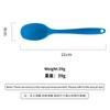 Cuchara de Silicona tamaño pequeño Cuchara para Sopa para Niños Silicona de Grado Alimenticio Cuchara para Leche Resistente a Altas Temperaturas Cuchara de Silicona Doméstica al por Mayor