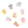 Mini Coelho de Desenho Animado, Urso, Coelhinho, Veado, Filhote de Cachorro Resina DIY Cola de Chantilly Acessório de Cabelo Materiais Atacado