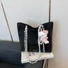 Bolso Tote Grande Simple y Elegante para Mujer, Nuevo Modelo 2025, Gran Capacidad, Adecuado para Estudiantes, Clases y Viajes Diarios, Bolso de Hombro a la Moda