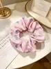 Elásticos de Cabelo Coreanos Estilo Ins para Meninas, Scrunchies de Tecido Versáteis e Frescos, Fornecimento Direto da Fábrica de Origem