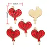 Accesorios para Joyería DIY San Valentín Amor Amor Colgante Aleación Pulsera Colgante Collar Llavero Colgante W379