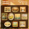 Paquete de Pegatinas Adhesivas de Tarjeta Dura Retro Story, Serie Caja de Pintura Recogida de Luz, Tema Marco de Fotos Vintage DIY 6 Diseños