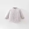 Ropa de Algodón para Bebé Ropa de Abrigo de Invierno Top Acolchado Cálido y Elegante Ropa de Algodón para Niños Otoño Invierno Chaqueta de Algodón