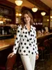 ZA Comercio Exterior Transfronterizo Ropa de Mujer 2026 Verano Nuevo Elegante Europeo y Americano Blazer de Lunares sin Espalda Traje sin Espalda para Mujer