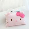 Linda Caricatura Melody Pequeño Diablo Peluche Extraíble y Lavable para Niños Estudiantes Dormitorio Funda de Almohada Individual Cubierta para Almohada de Cabeza