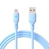 Totalmente compatible con el nuevo cable de datos de carga rápida Roman de silicona de una sola línea con 5 núcleos para iPhone, Huawei y Samsung