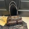 Bolsa de Boliche Portátil da Moda para Mulheres Outono e Inverno 2026 Nova Bolsa de Ombro Versátil com Grande Capacidade para o Dia a Dia Bolsa de Axila
