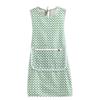 Colete Cozinha Avental de Cozinha Doméstica Estilo Pastoral Simples Roupas de Trabalho Femininas Trabalho Cozinha Anti-incrustante Impressão Respirável Masculina