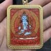 Promoção Quente Xizang Nepalesa Pintada à Mão Pura Thangka Oito Guardiões do Zodíaco Núcleo de Cartão 4*5