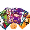 Pegatinas de Juego de Juguete de Halloween Dibujos Animados Pegatinas de Rompecabezas Infantiles Pegatinas de Actividad para Fiesta de Halloween Regalo