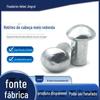 Rebite maciço de ferro com cabeça semicircular atacado rebite de cabeça redonda para percussão rebite de cabeça redonda tipo cogumelo Rebite de parafuso rebite de alumínio