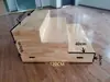 Escenario de coro de plástico, atril de director de madera maciza, plataforma de baile móvil, escaleras plegables y telescópicas de tres o cuatro niveles