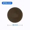 Adesivo com chip nfc 215 chip anti-metal instrução de atalho música personalizada de parede indução passiva etiqueta anti-falsificação
