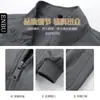 Enbu Primavera e Outono Novo Estilo Americano Tendência High Street Gola Alta Jaqueta Masculina Workwear Solta Cool Jaqueta de Baseball Casaco