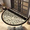 Felpudos Antideslizantes y Resistentes a la Suciedad para Puertas de Entrada, Felpudos de Entrada de Gama Alta, Alfombrillas Florales Vintage Estilo Francés para Sala de Estar