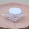 Caja Transparente de Crema Facial de Diamante 3g Caja de Empaque para Crema Facial Botella Botella de Muestra de Aceite Facial 3ml Botella de Polvo con Brillo