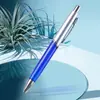 Bolígrafos Transfronterizos con Impresión de Logo Personalizado, Bolígrafos de Regalo Promocional, Compras Corporativas, Al Por Mayor en Stock, Bolígrafos Retráctiles a Base de Aceite