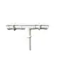 Conexões para Calha Meia-Redonda de PVC Calha de Drenagem de Plástico Conexões para Tubo de Beiral Tubo Redondo 100 Tubo de Descida Braçadeira para Tubo Clipe de Tubo Fixador