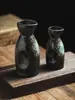 Utensilios para vino, petaca de vino, copa de vino, copa individual, empaque individual, copa personal retro estilo japonés para sake y licores