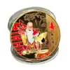 Moneda Conmemorativa Fu Lu Shou Xicai Medallón Conmemorativo de los Cinco Dioses de la Riqueza para Enviar Bendiciones a los Mayores Regalos para Actividades de Venta Pequeños Regalos