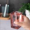 Vaso para dientes de pareja, vaso para enjuague bucal, vaso para cepillo de dientes, nórdico, transparente, hogar, simple, vaso para niños, cuadrado, plástico