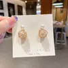 Empreendedor de Barraca de Rua de Mercado Noturno Brincos de Agulha de Prata para Mulheres Brincos Atacado para Roupas Externas Brincos com Franjas Estilo Temperamento Atacado